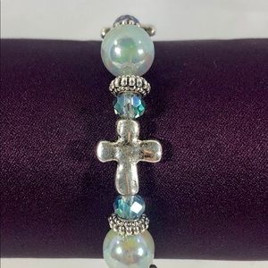 Ladies  cross bracelet